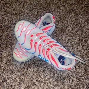 Pink blue and white Airmax